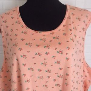 Blair Floral Tank Top 100% Cotton